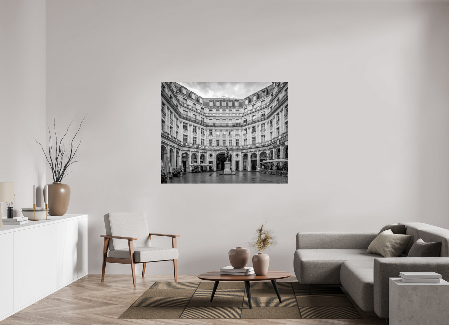 58.7 x 47″, Photo Print On Fuji Crystal DP II Paris - Symetry