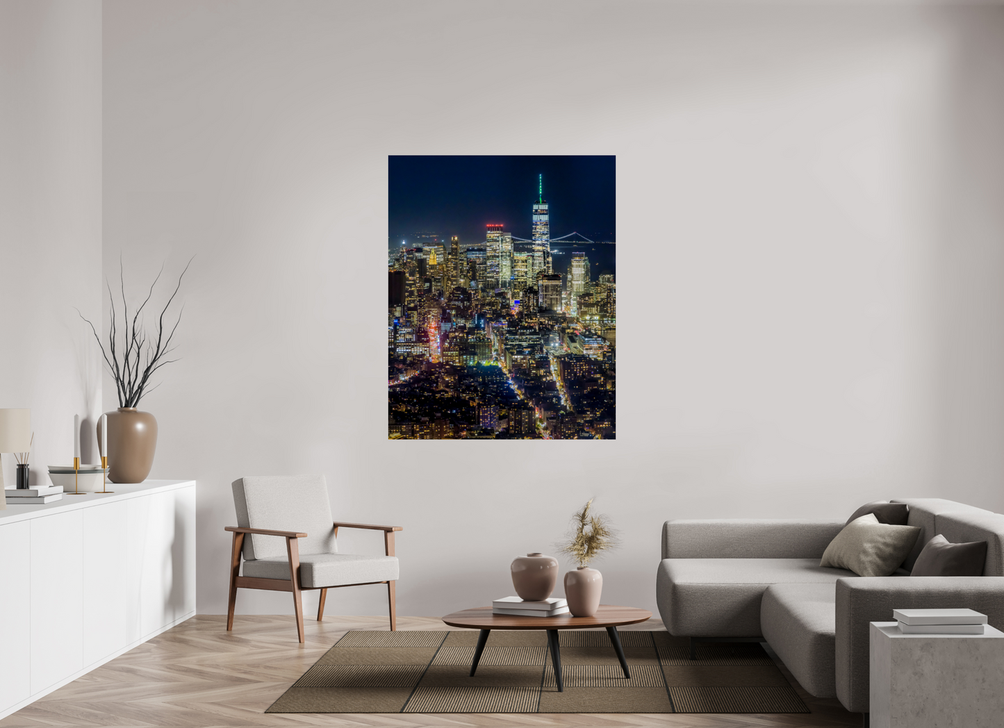New York - Night Skyline