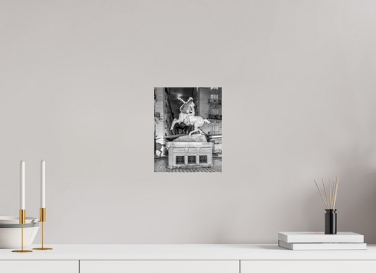 8 x 10″, Photo Print Under Acrylic Glass Pegasus Under the Moon — Paris Fine Art Photography Print