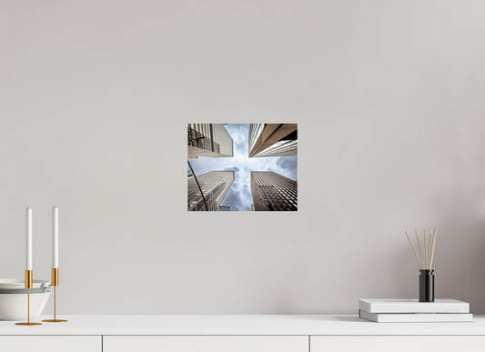 10 x 8″, Photo Print Under Acrylic Glass New York - Urban Canyon