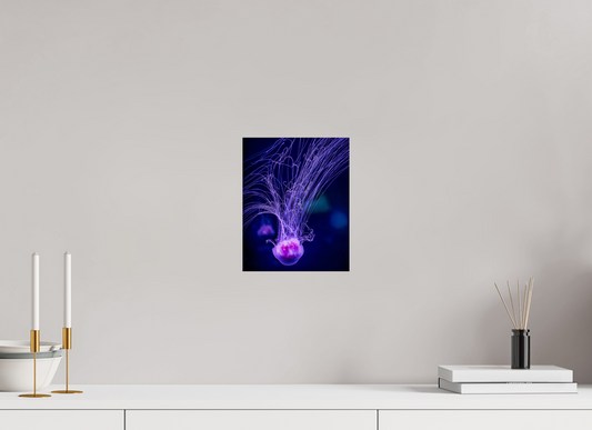 8 x 10″, Photo Print Under Acrylic Glass Ocean Calligraphy