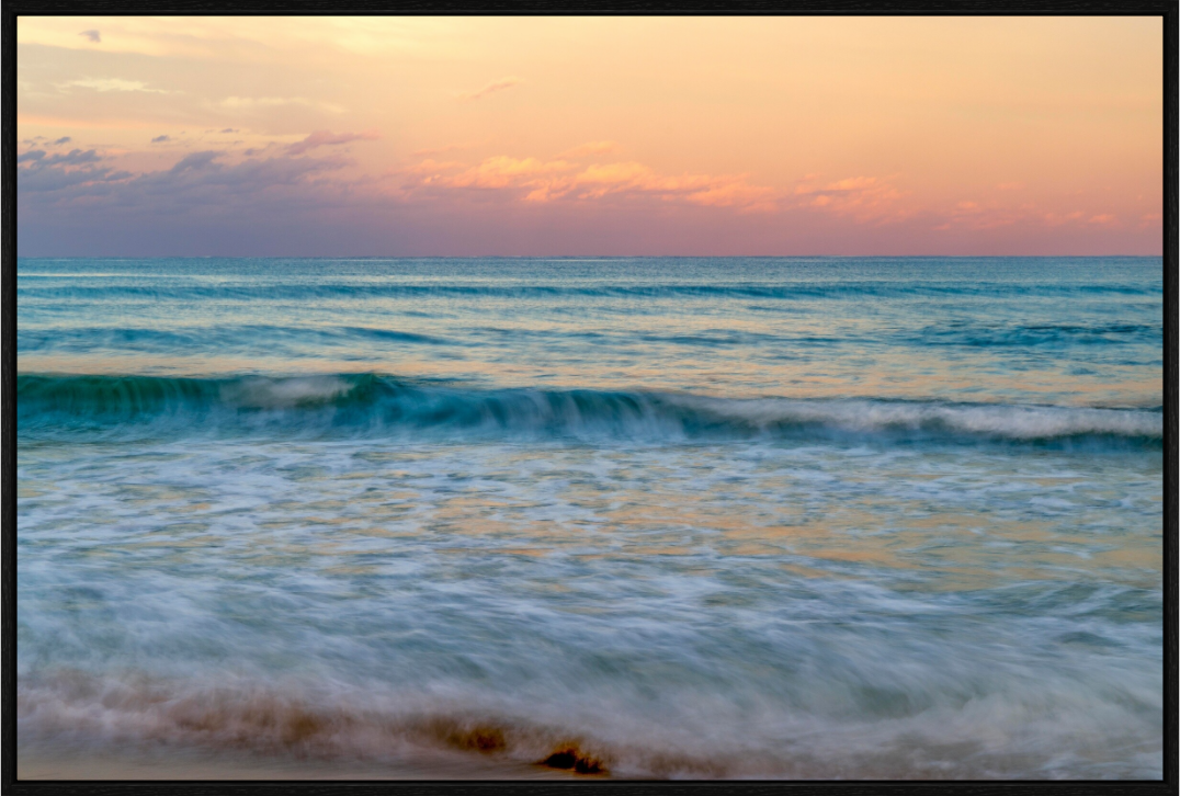 Palm Beach Sunset on Acrylic Glass