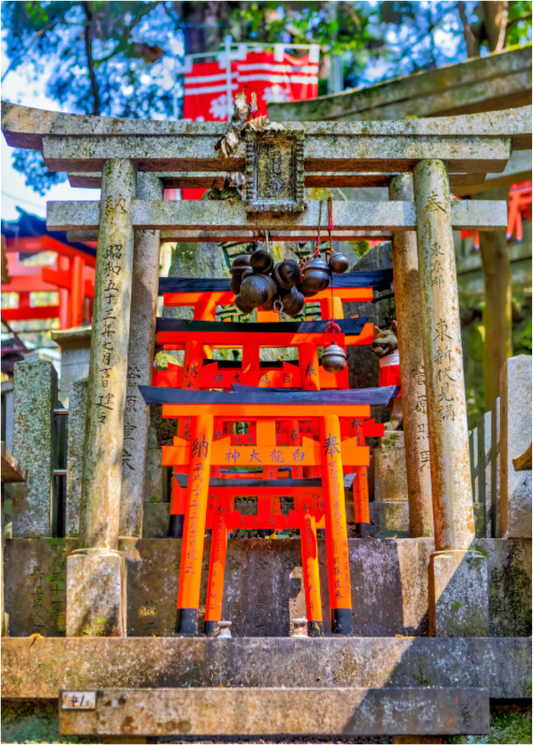 Japan - Shinto Shrine Altar at Kyoto