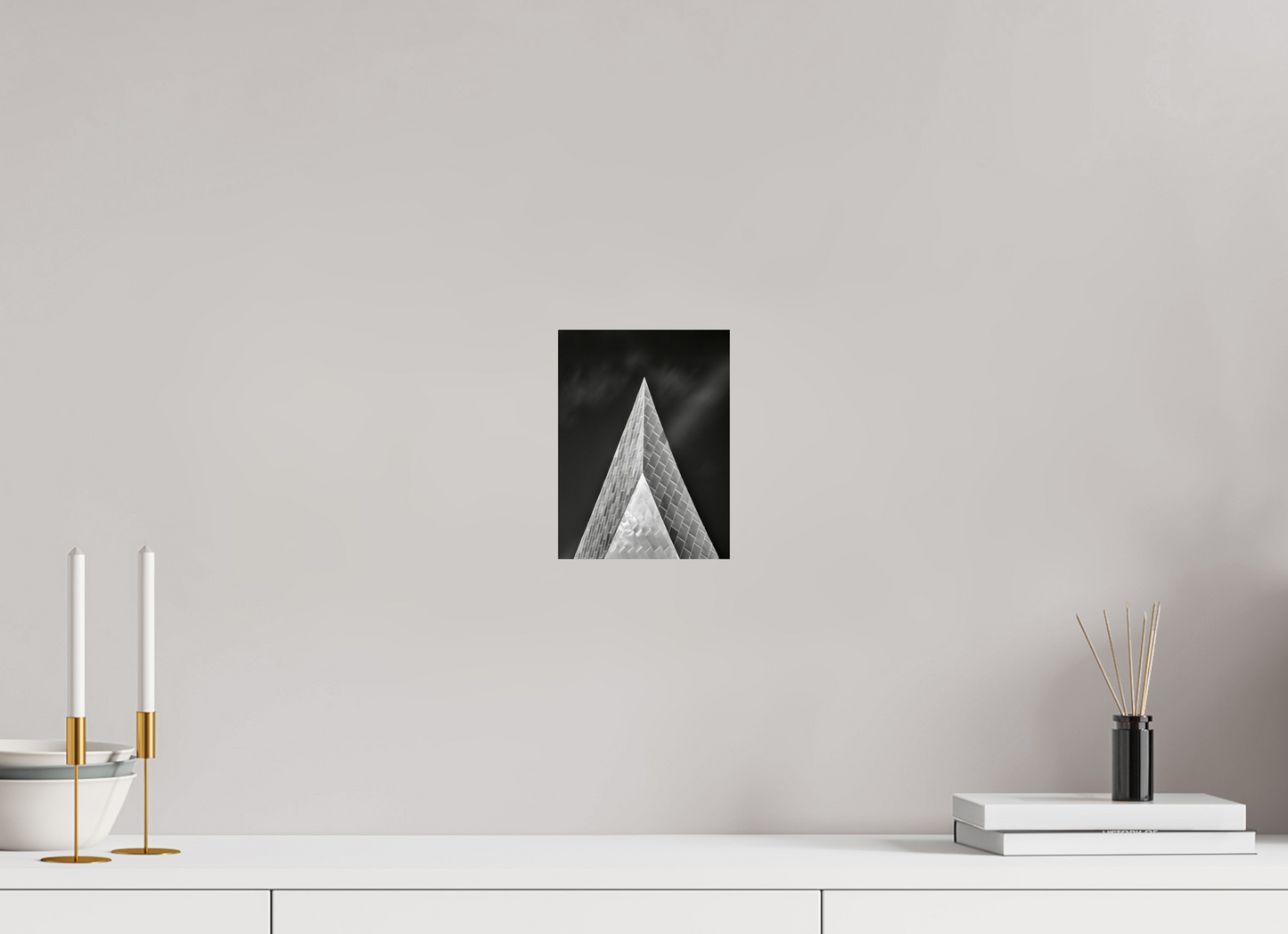 6 x 8″, Photo Print On Fuji Crystal DP II Into the Black — Fine Art Architectural Photography
