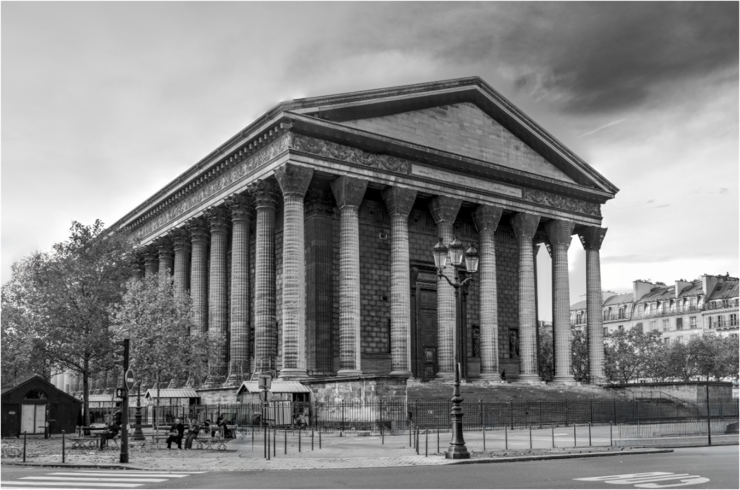 Main image Paris - La Madeleine in Monochrome