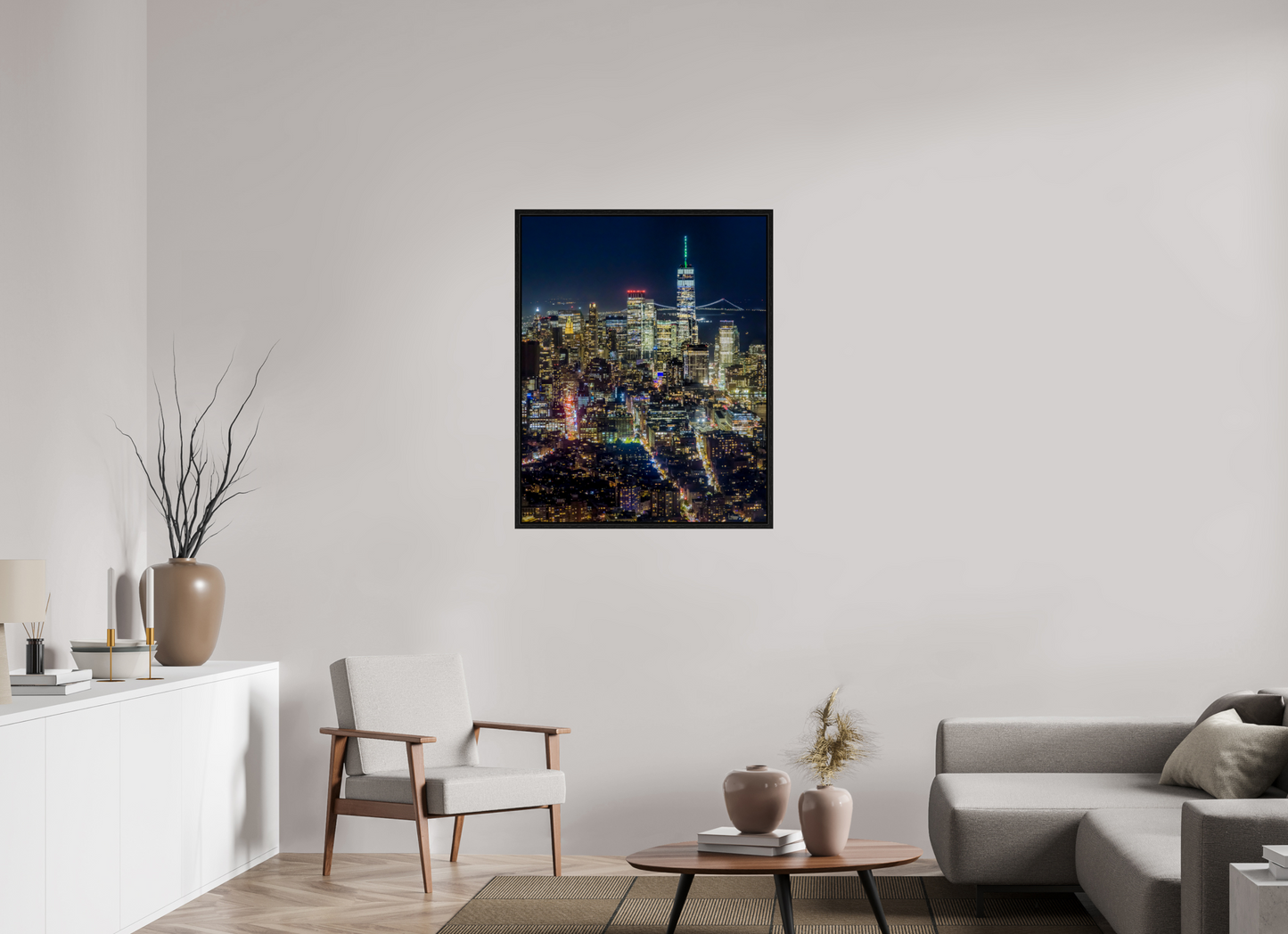 New York - Night Skyline