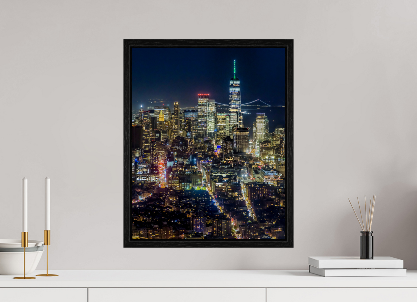New York - Night Skyline