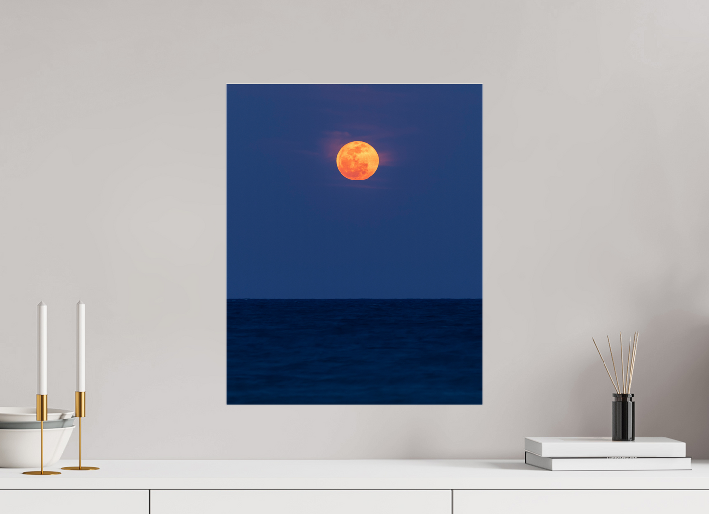 Florida - Orange Moon