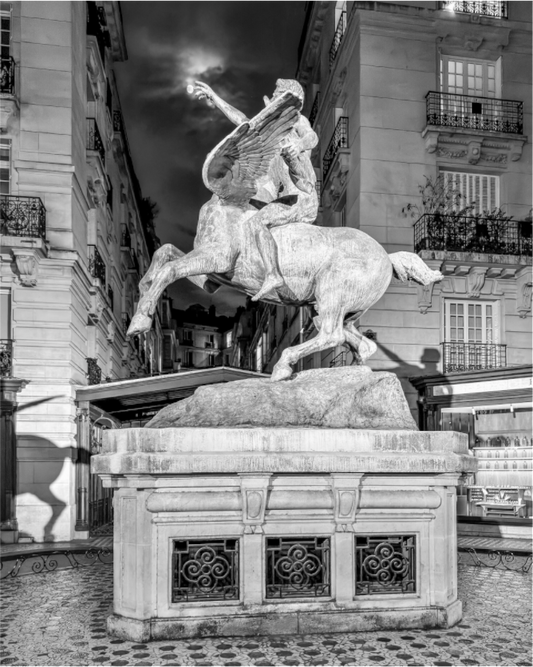 Main image Pegasus Under the Moon — Paris Fine Art Photography Print