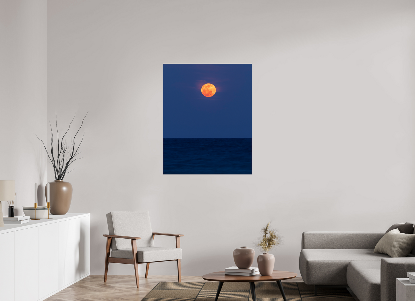 Florida - Orange Moon