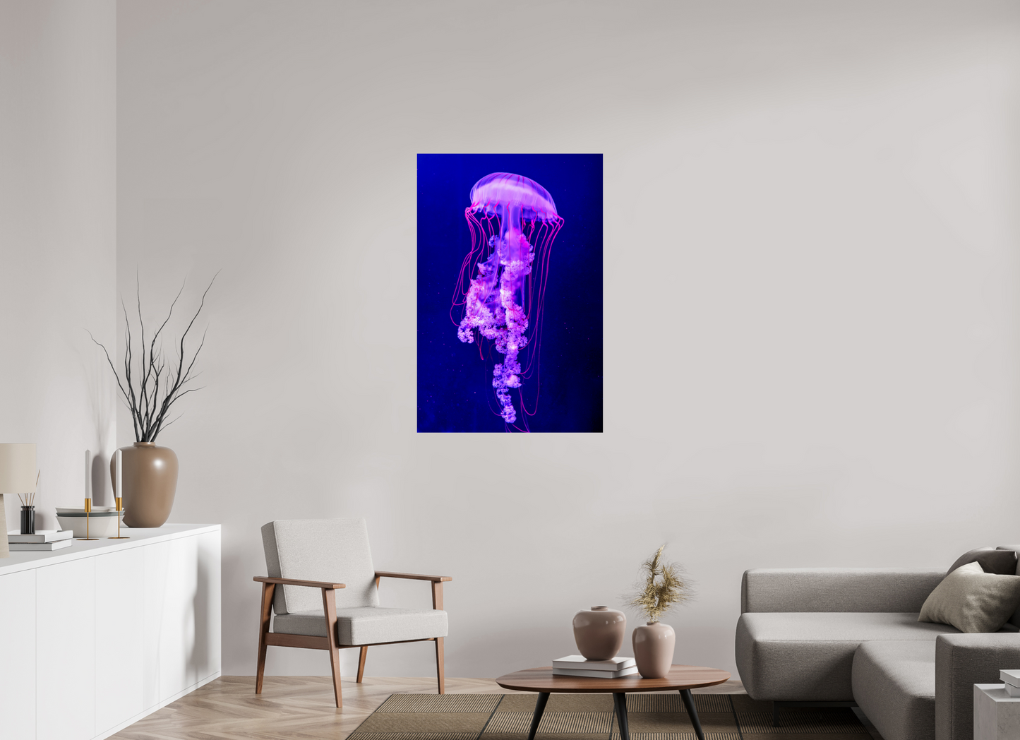 30 x 45″, Photo Print On Fuji Crystal DP II Electric Dreams – Fine Art Jellyfish Photography Print