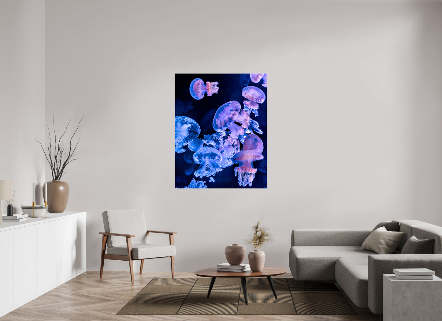 43 x 53.7″, Photo Print Under Acrylic Glass Celestial Drift
