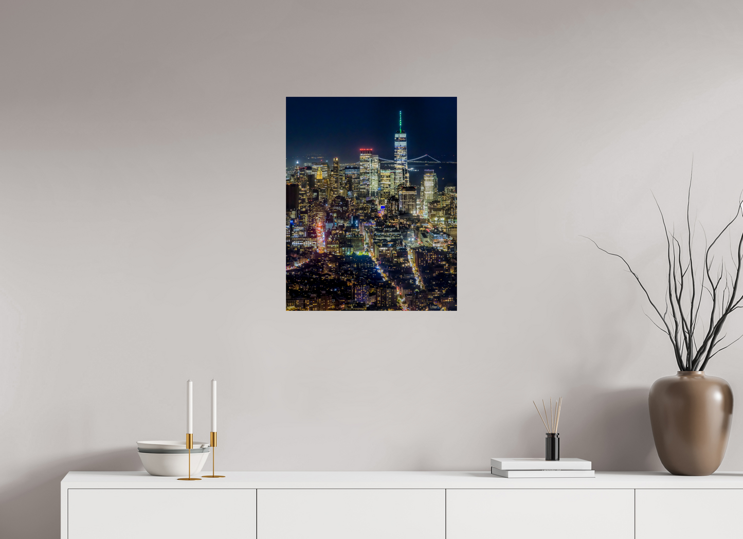 New York - Night Skyline