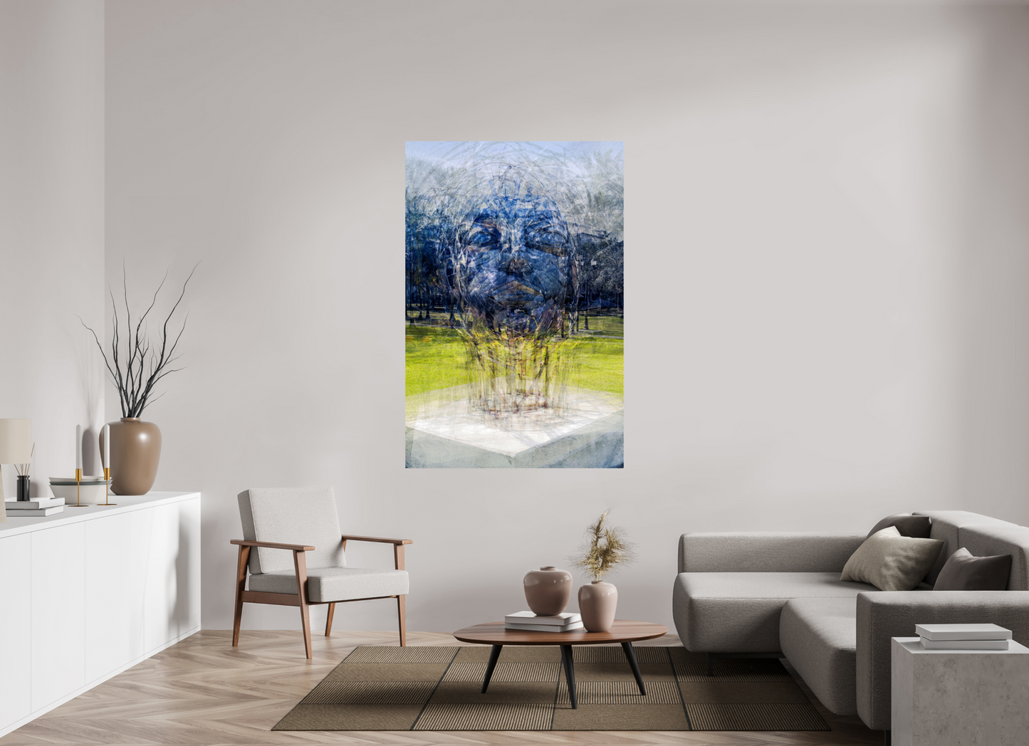 44 x 66″, Photo Print On Fuji Crystal DP II Echoes of Identity