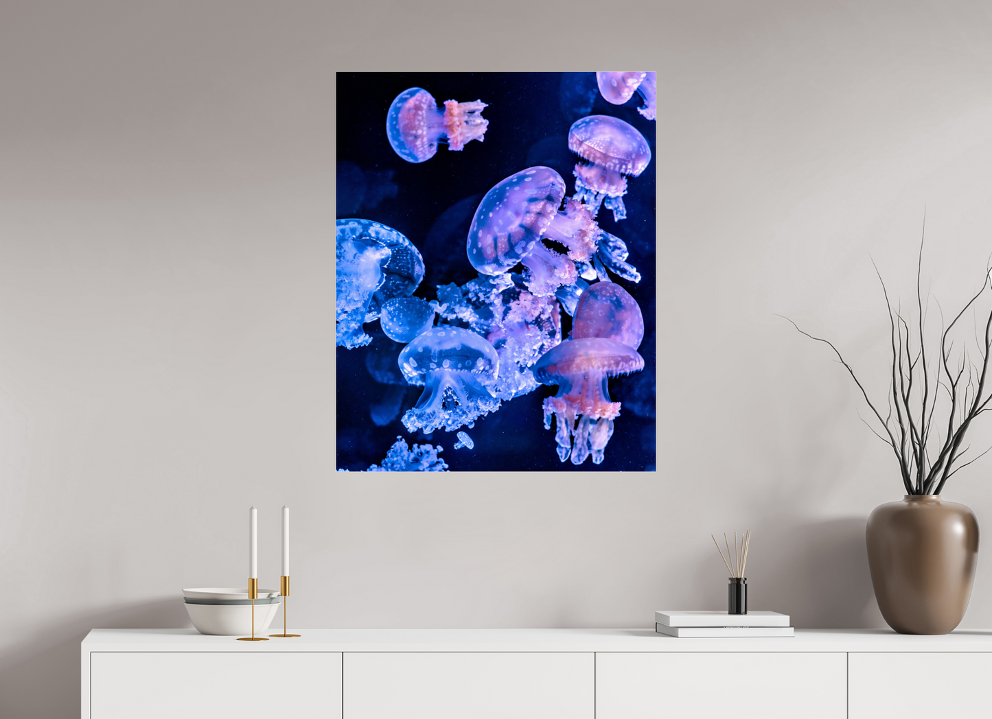 28 x 35″, Photo Print Under Acrylic Glass Celestial Drift