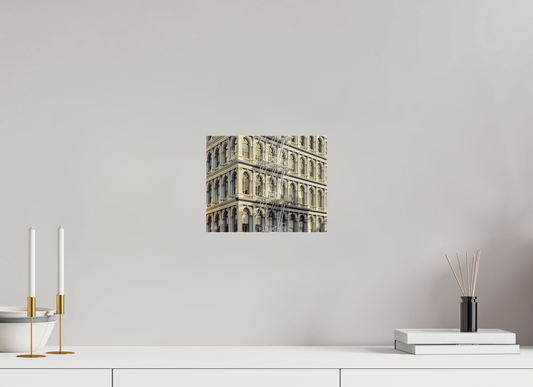 10 x 8″, Photo Print Under Acrylic Glass New York - Façade Study No. 1