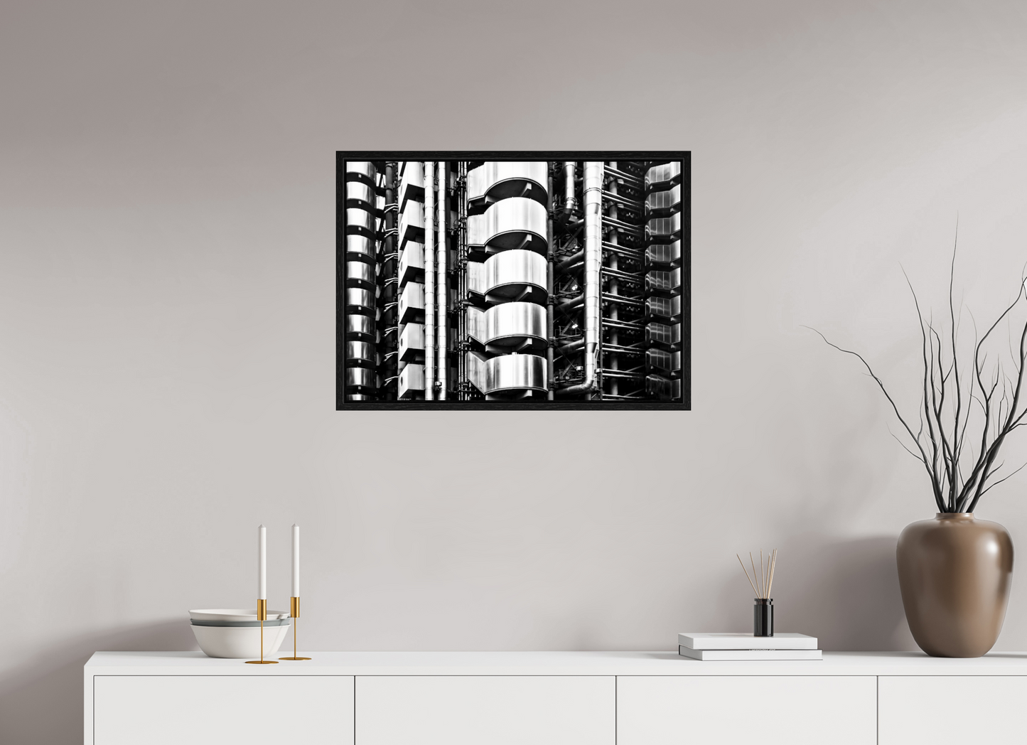 28 x 20″, Floater Frame Autonomous Structure