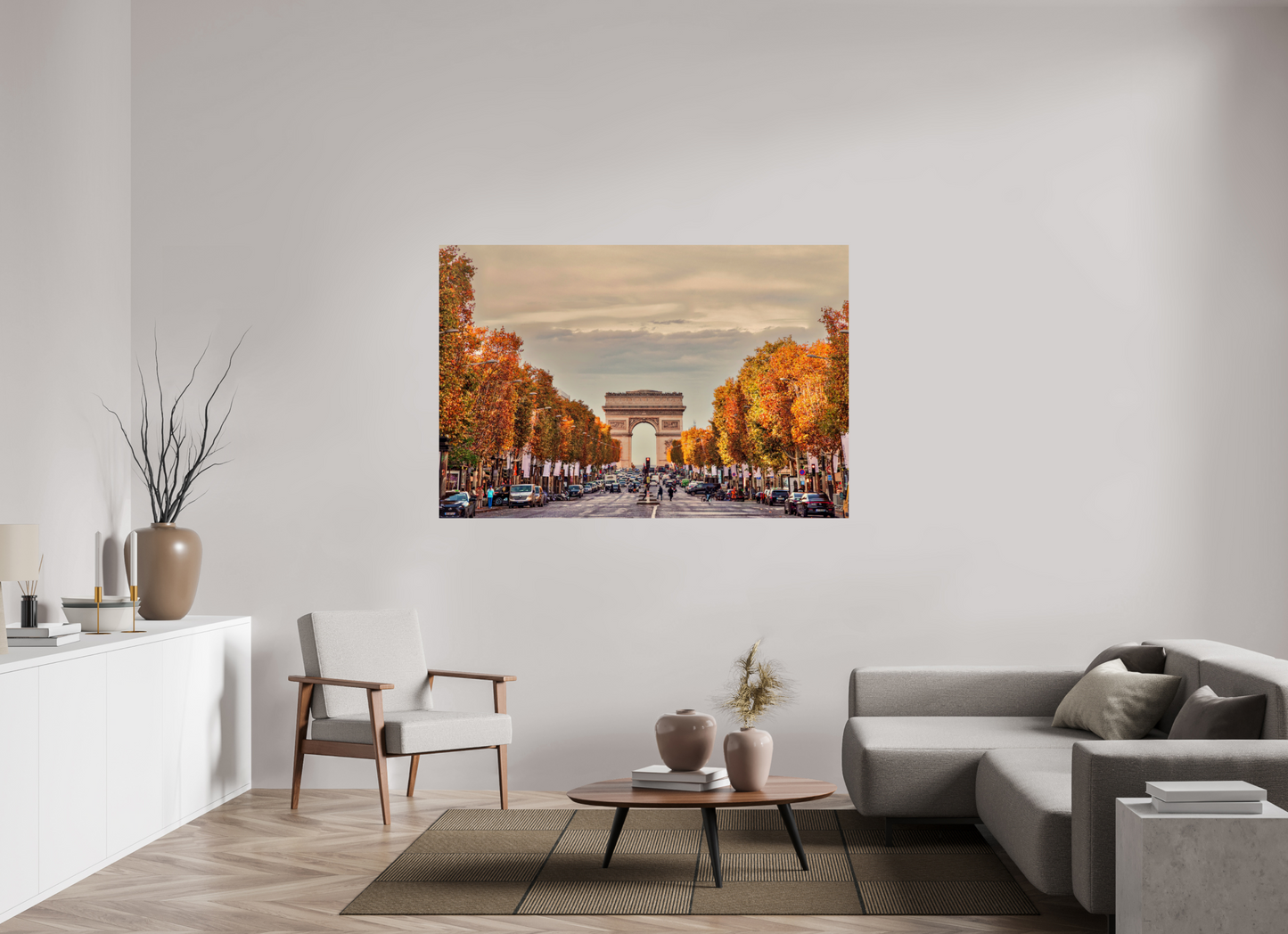 66 x 44″, Photo Print On Fuji Crystal DP II Paris - Autumn in Paris