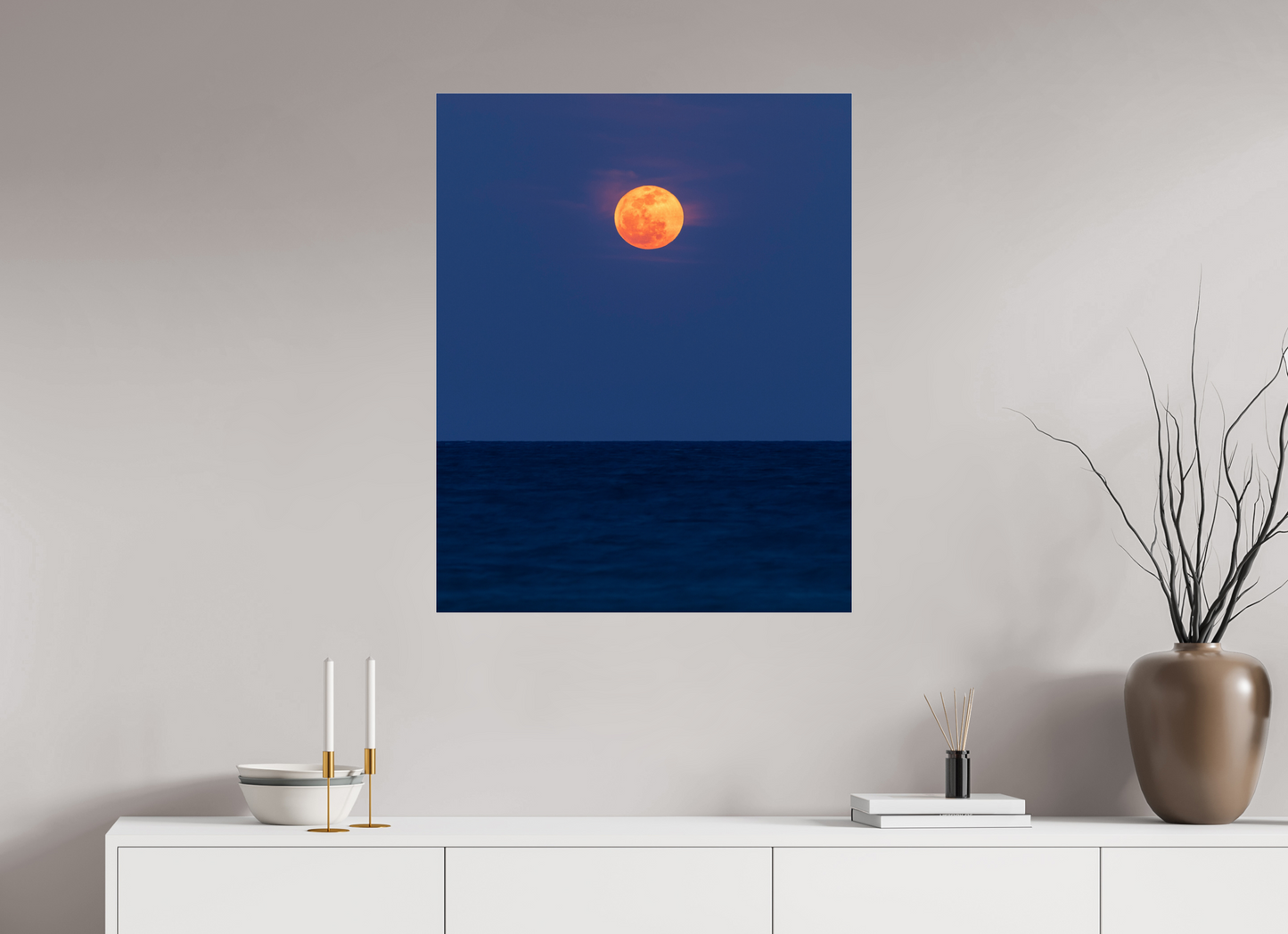 Florida - Orange Moon