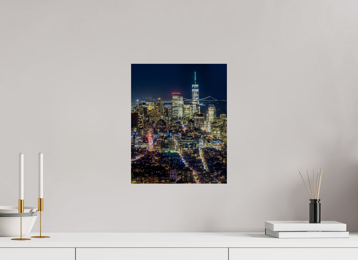 New York - Night Skyline