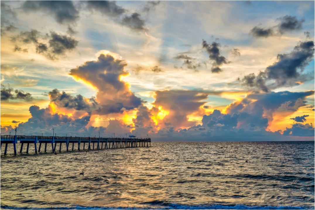 Florida - Pier during Sunset