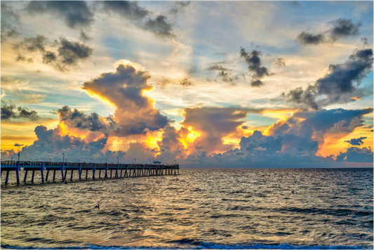 Florida - Pier during Sunset