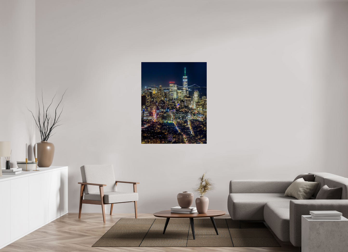 New York - Night Skyline