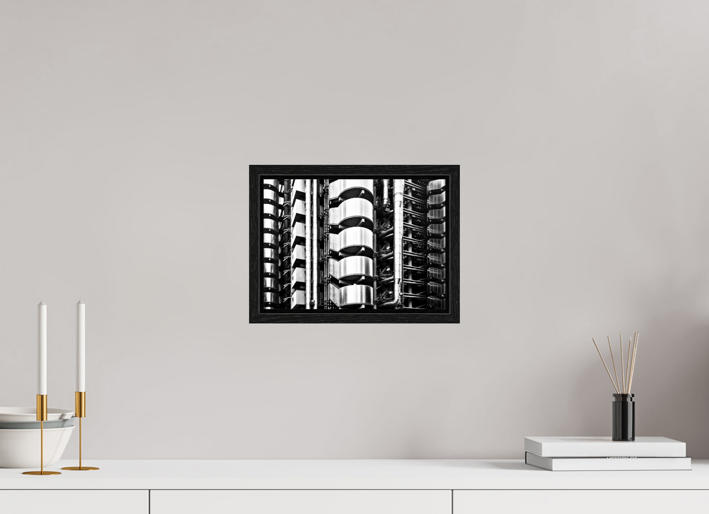 11.2 x 8″, Floater Frame Autonomous Structure