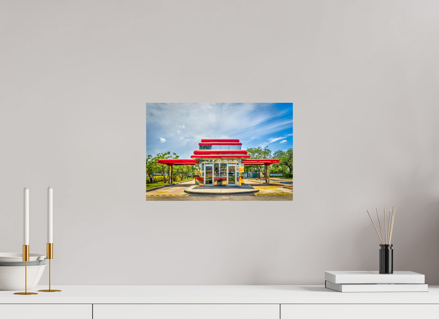 15 x 10″, Photo Print On Fuji Crystal DP II Florida - Hyperrealism Americana