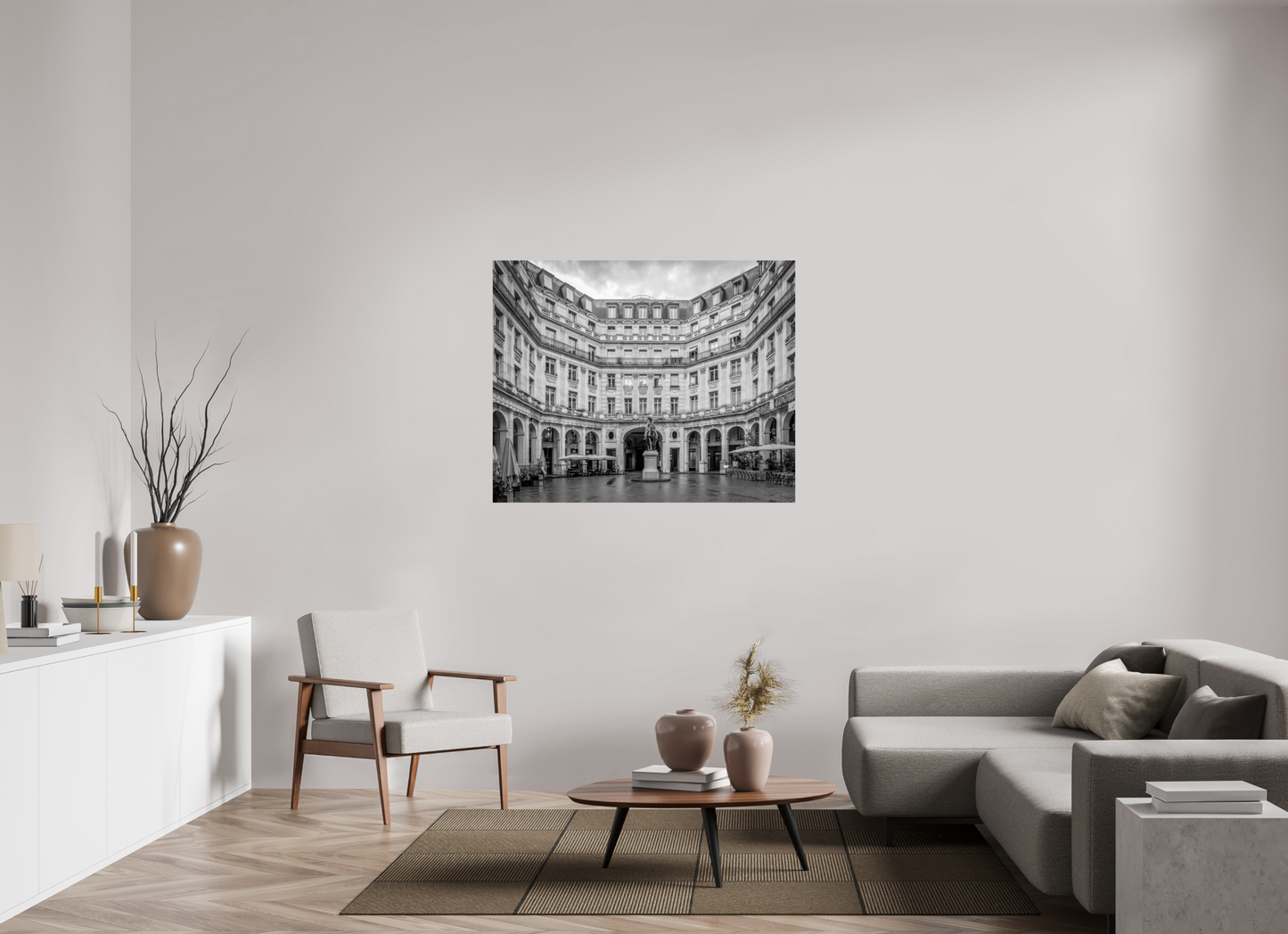 48.7 x 39″, Photo Print On Fuji Crystal DP II Paris - Symetry