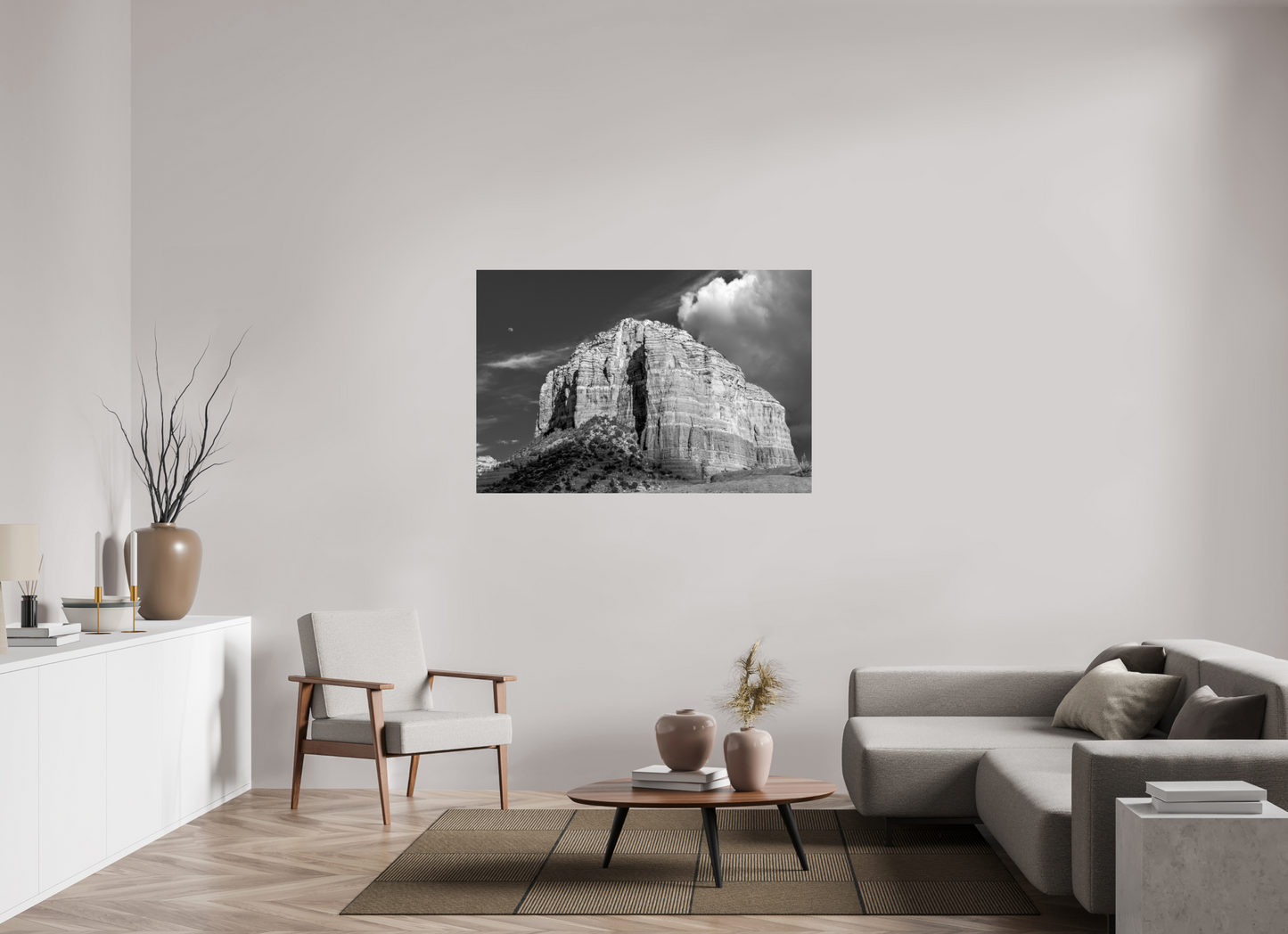 54 x 36″, Photo Print On Fuji Crystal DP II Arizona - Courthouse Butte @ Sedona