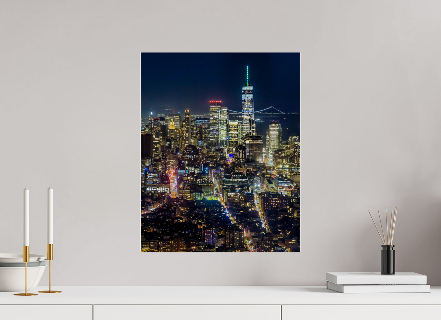 New York - Night Skyline