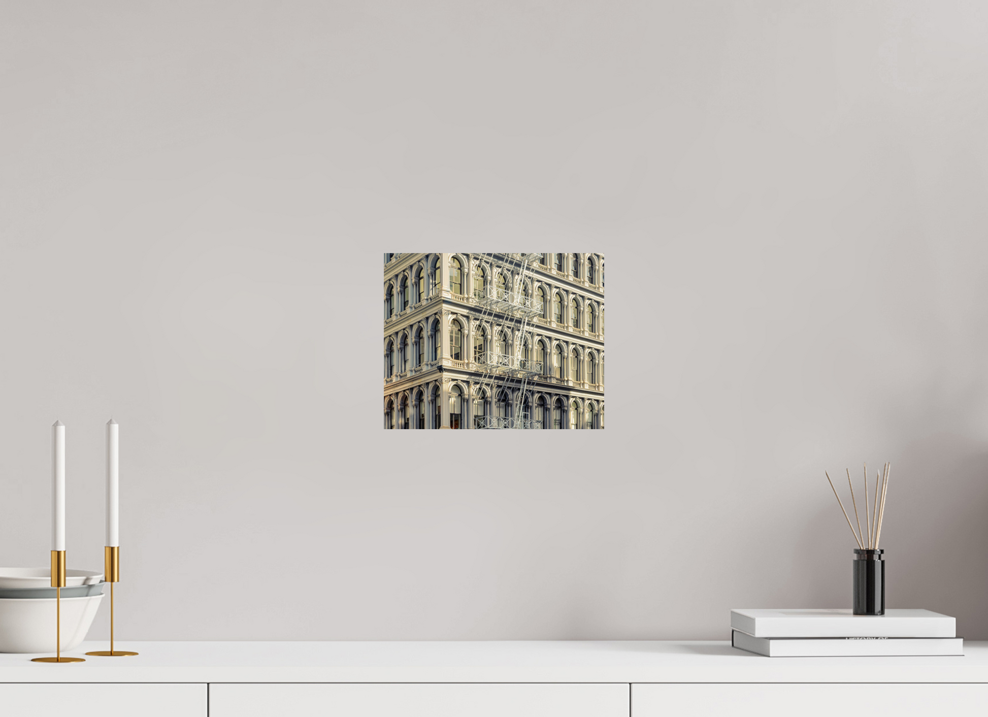 10 x 8″, Photo Print On Fuji Crystal DP II New York - Façade Study No. 1