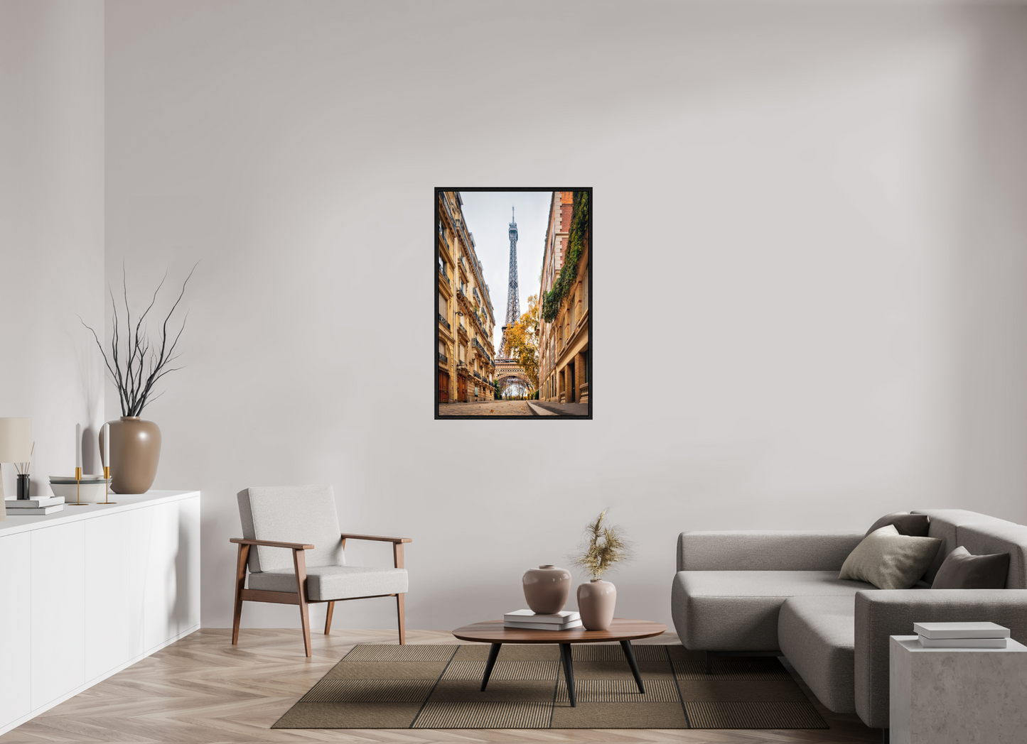 30 x 45″, Floater Frame Paris - Autumn in Paris