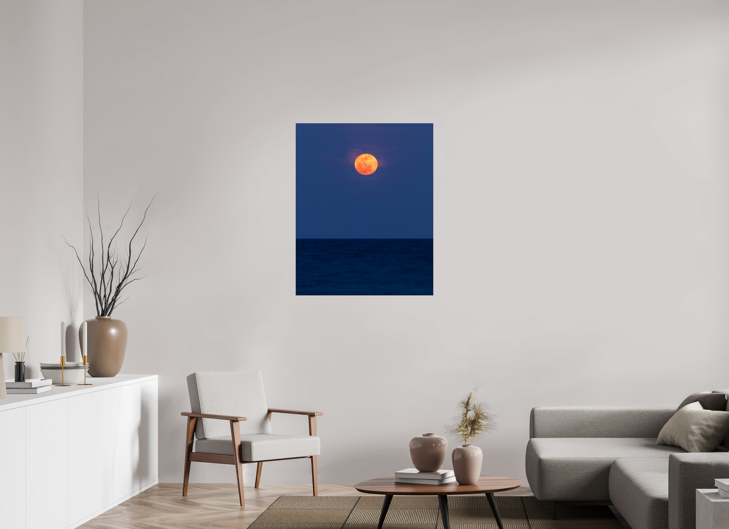 Florida - Orange Moon