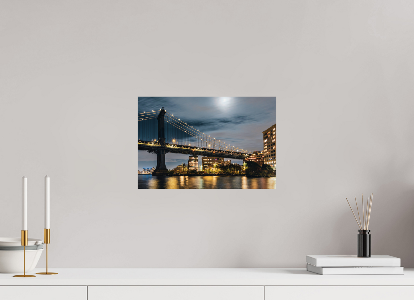 15 x 10″, Photo Print On Fuji Crystal DP II New York - Manhattan Bridge