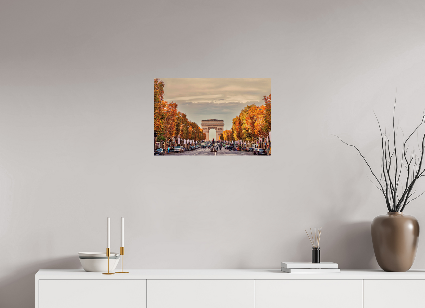 24 x 16″, Photo Print On Fuji Crystal DP II Paris - Autumn in Paris