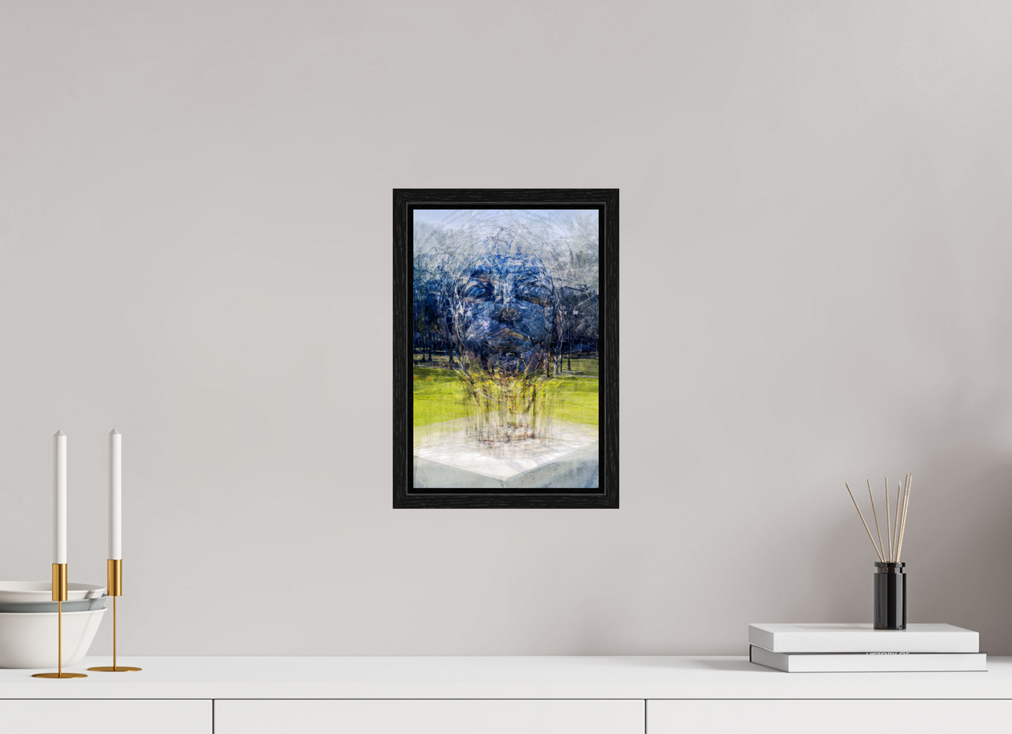 8 x 12″, Floater Frame Echoes of Identity