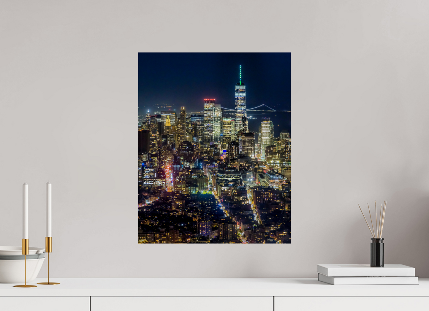 New York - Night Skyline
