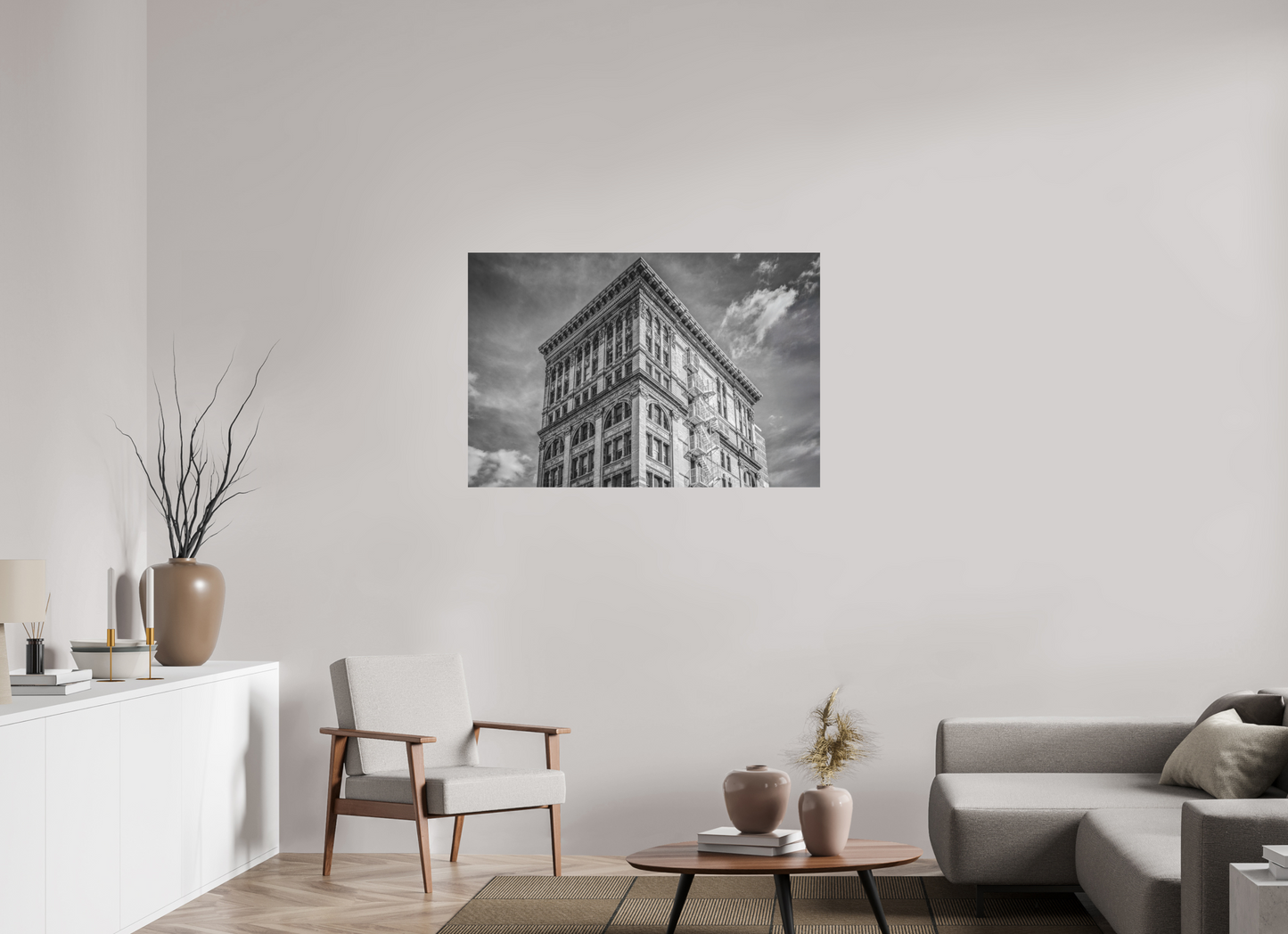 45 x 30″, Photo Print On Fuji Crystal DP II New York - Soho Facade