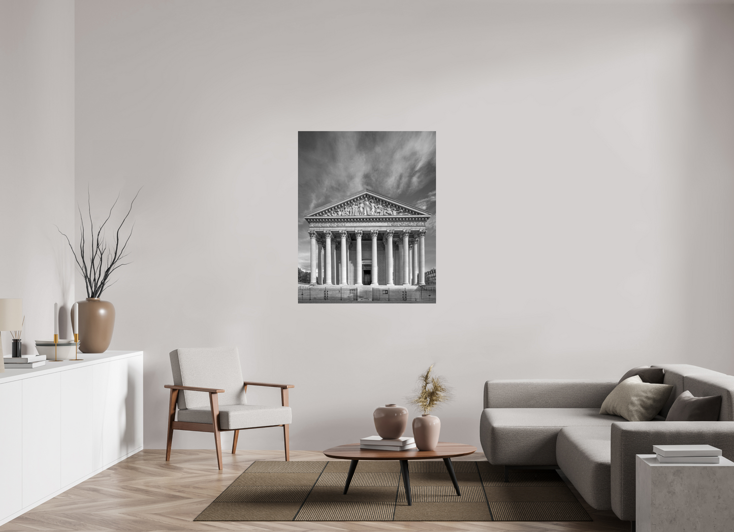39 x 48.7″, Photo Print On Fuji Crystal DP II Paris - La Madeleine