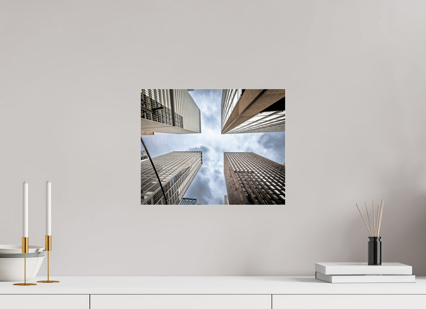 15 x 12″, Photo Print Under Acrylic Glass New York - Urban Canyon