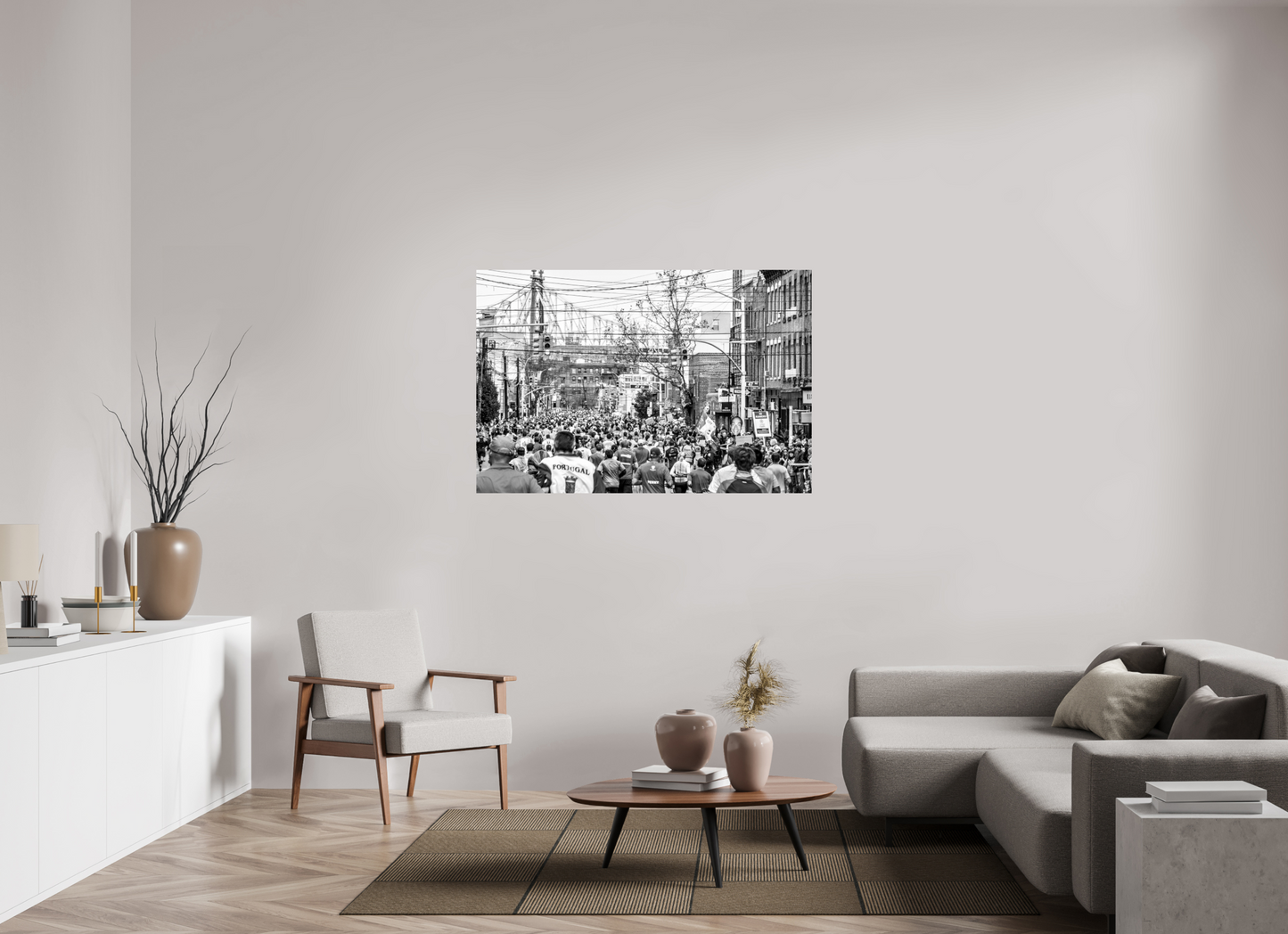 54 x 36″, Photo Print On Fuji Crystal DP II The Pack — NYC Marathon