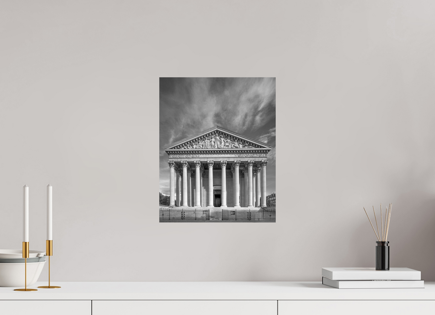 12 x 15″, Photo Print On Fuji Crystal DP II Paris - La Madeleine