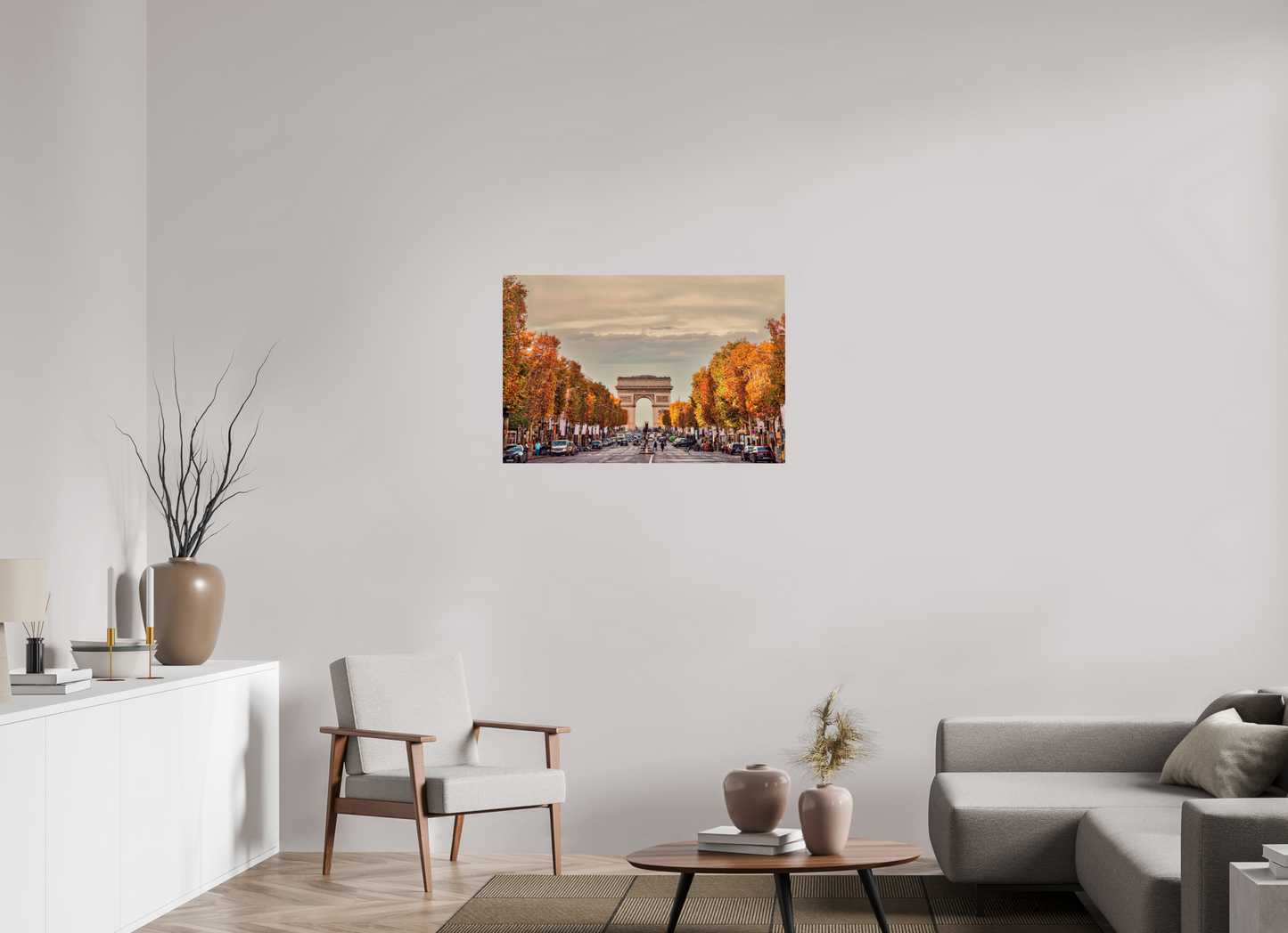36 x 24″, Photo Print Under Acrylic Glass Paris - Autumn in Paris