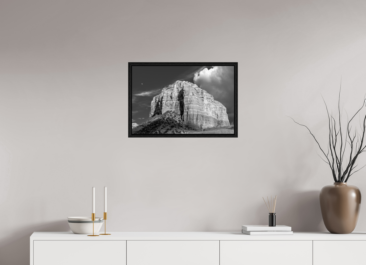 24 x 16″, Floater Frame Arizona - Courthouse Butte @ Sedona