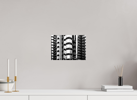 11.2 x 8″, Photo Print Under Acrylic Glass Autonomous Structure