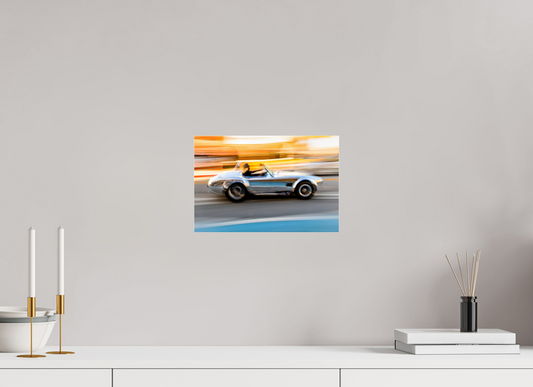 12 x 8″, Photo Print Under Acrylic Glass Cobra in Motion — Fine Art Automotive Photograph