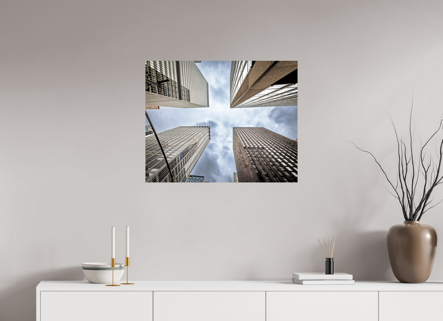 30 x 24″, Photo Print On Fuji Crystal DP II New York - Urban Canyon