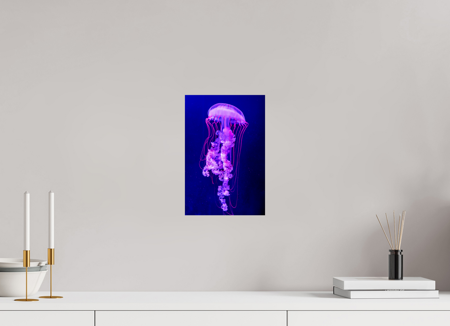 8 x 12″, Photo Print On Fuji Crystal DP II Electric Dreams – Fine Art Jellyfish Photography Print